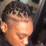 Medium Loc Retwist + Loc Perfecting\Loc Smithing