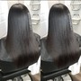 Silk Press Ponytail