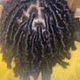 Natural Marley  Twists style