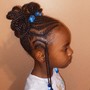 Kid's Braids no weave