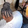 Medium Lemonade Braids (Hair Provided)