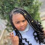 Small Kid's Braids on natural hair