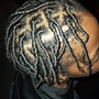 Traditional Loc retwist and style