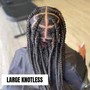 Large Knotless/Box Braids