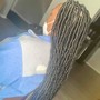 Dreadlocks (half head) -Retwist