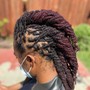 Flat Twists w/ Added hair