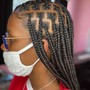 Fulani Braids Small Mid-Back