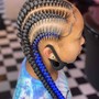 Smedium Boho Knotless Braids (Butt)