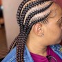 Smedium Boho Knotless Braids (Butt)