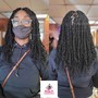 Goddess Boxbraids Smedium size waist length