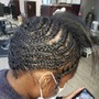 Natural comb twist