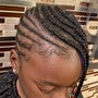 Kids Medium  Knotless Braids