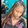 Medium Knotless Braids