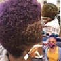 Women Cut On Natural Hair