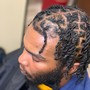 Loc retwist and style