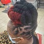 Loc Extensions /short hair