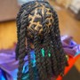 Bohemian knotless braids