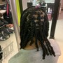 Starter Locs( mid back hair length)