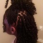 Individual braid hair