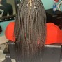 Medium Box Braids