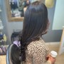 Braidless sew in half head (5 rows 1-2 bundles