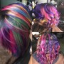 Add Semi/Perm Color to a service