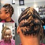 Cornrow braids