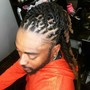 Cornrow braids