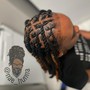 Full Head Retwist Mid Back W/ Ropes