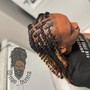 Full Head Retwist Mid Back W/ Ropes