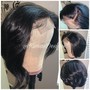 French Curl Micro Braid Wig