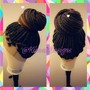 Medium Box Braids/Poetic Justice Braids