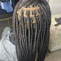 10 feed in braids