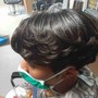 Natural hair  slik press