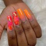 Colored Acrylic Overlay