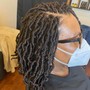 Large Knotless Box Braids