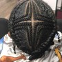 Two Braids no hair added