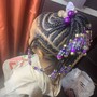 Large Kids Knotless Braids