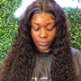 Lace closure MAINTENANCE with styling )