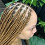 Small Knotless or Box Braids - Midback