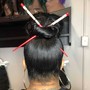 Weave clip ins