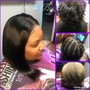 Weave extension coloring