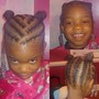 Kid's natural hair Braids