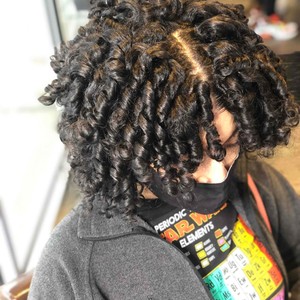 Pipe Cleaners Locs Rollers