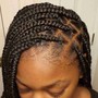 Small faux locs