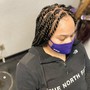 Invisible part Crochet Braids