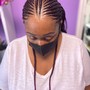 Cornrows (wigs/crochet)