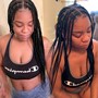 Small box braids