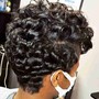 Natural Hair Silk Press