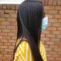 Silk Press (Shampoo blow dry style)